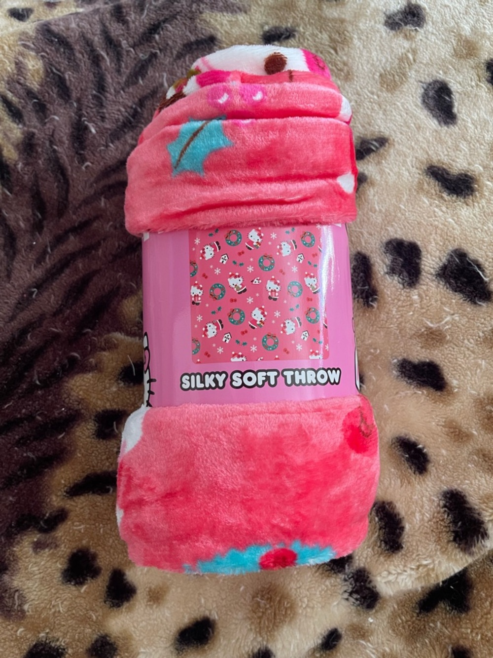 Sanrio Pink Plush Silky Soft Throw Blanket
